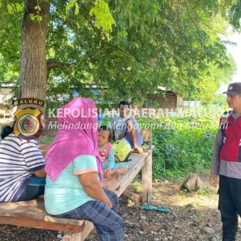 Bhabinkamtibmas Desa Mahuan Tekankan Partisipasi Warga Pelihara Kondusifitas Kamtibmas