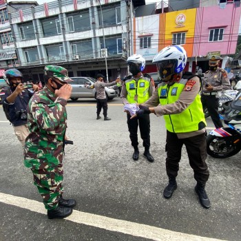 Patroli Pembagian Masker Gratis