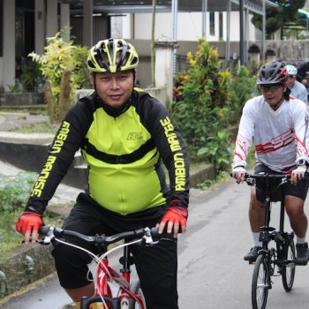 Wakapolda Maluku Gowes Sehat Jumat Pagi