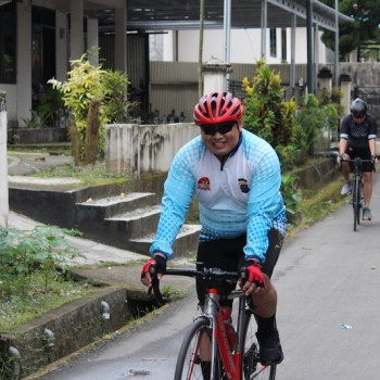 Wakapolda Maluku Gowes Sehat Jumat Pagi