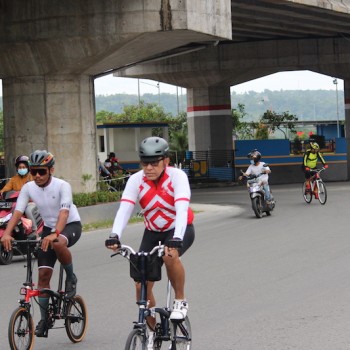 Wakapolda Maluku Gowes Sehat Jumat Pagi