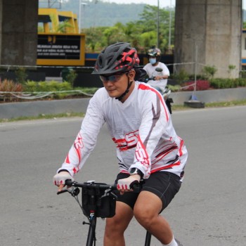 Wakapolda Maluku Gowes Sehat Jumat Pagi