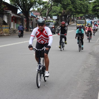 Wakapolda Maluku Gowes Sehat Jumat Pagi