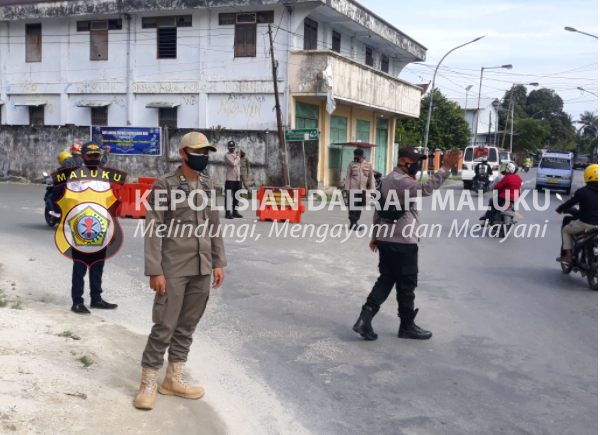 Pendisplinan Protokol Kesehatan Kepada Warga Kabupaten Kepulauan Aru