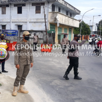 Pendisplinan Protokol Kesehatan Kepada Warga Kabupaten Kepulauan Aru