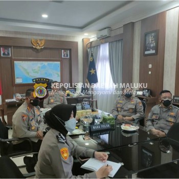 Progres Pencapaian Target Vaksinasi Polri, Polda Maluku Berada di Urutan 11