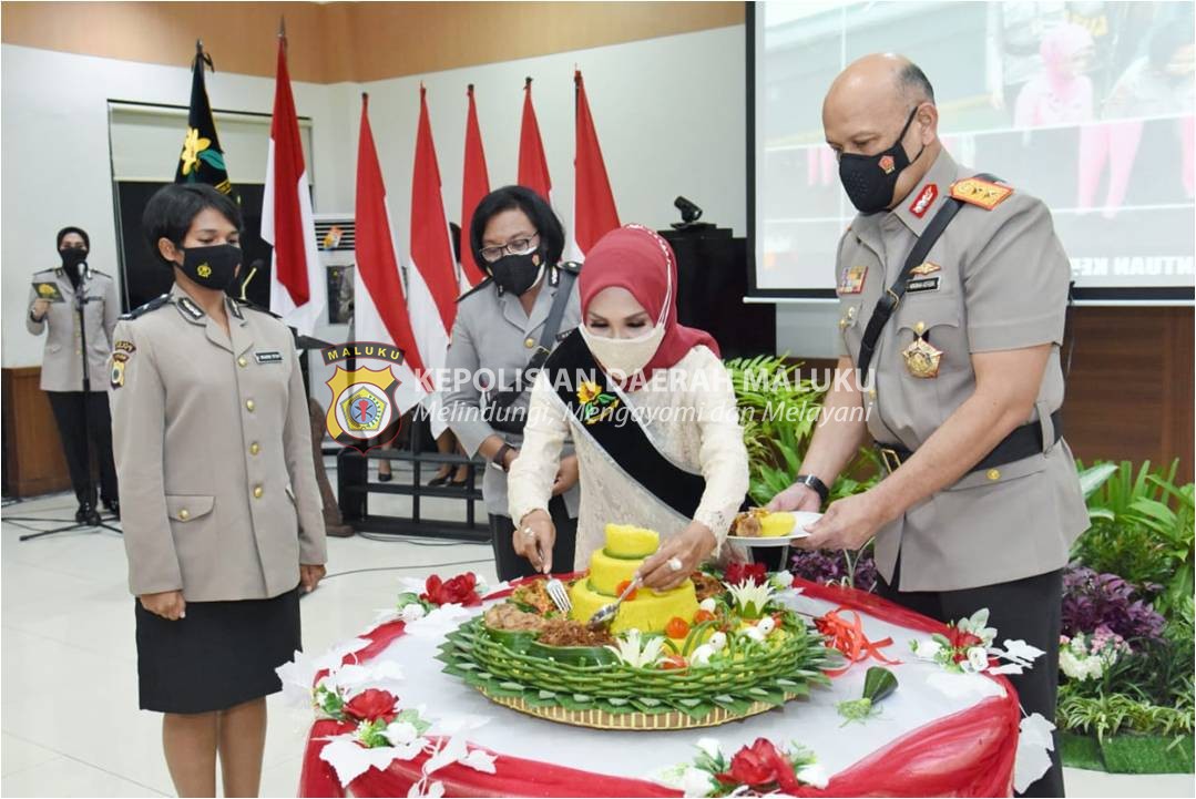 Kapolda Maluku Hadiri HUT ke-73 Polwan, Ini Pesan Kapolri