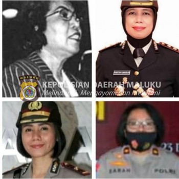 HUT Polwan ke-73; Maluku Bangga Pernah Punya Paula Renyaan, Kini Rosita Umasugi dan Rosana Labobar