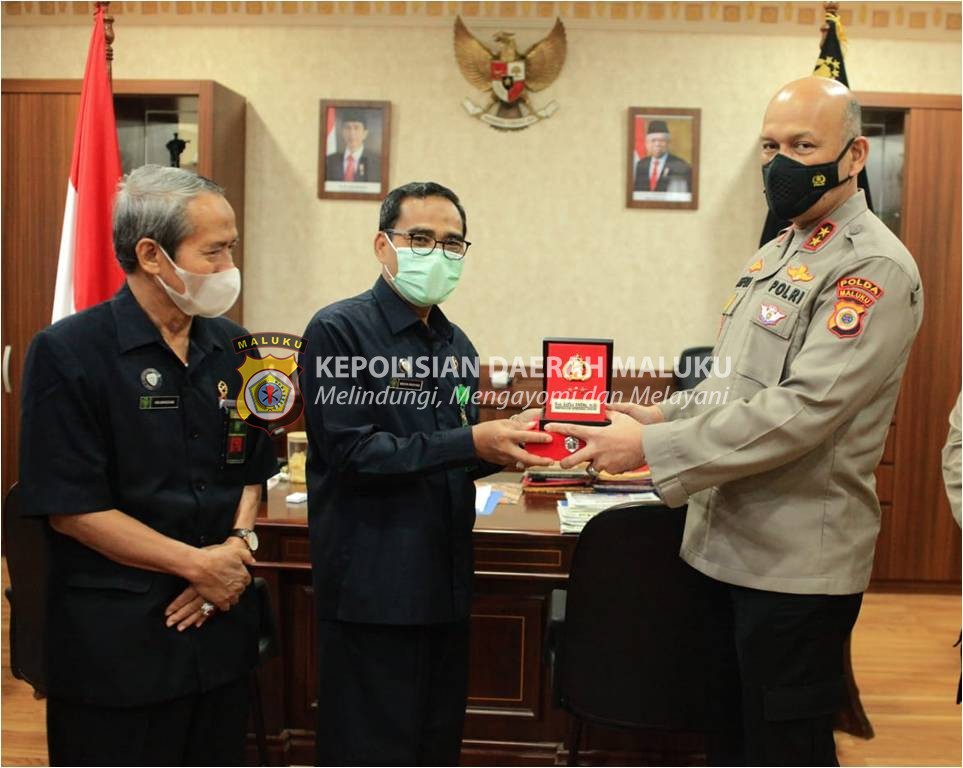 Ketua PTA Maluku Silaturahmi Dengan Kapolda
