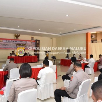 Polda Maluku Monitoring Penanganan Dumas Personil Polri