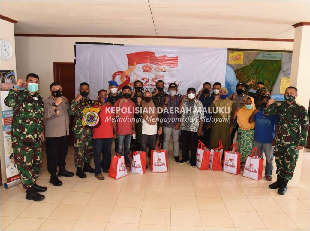 Alumni Akabri 96 Bharatasena Gelar Vaksinasi Massal di Wakasihu