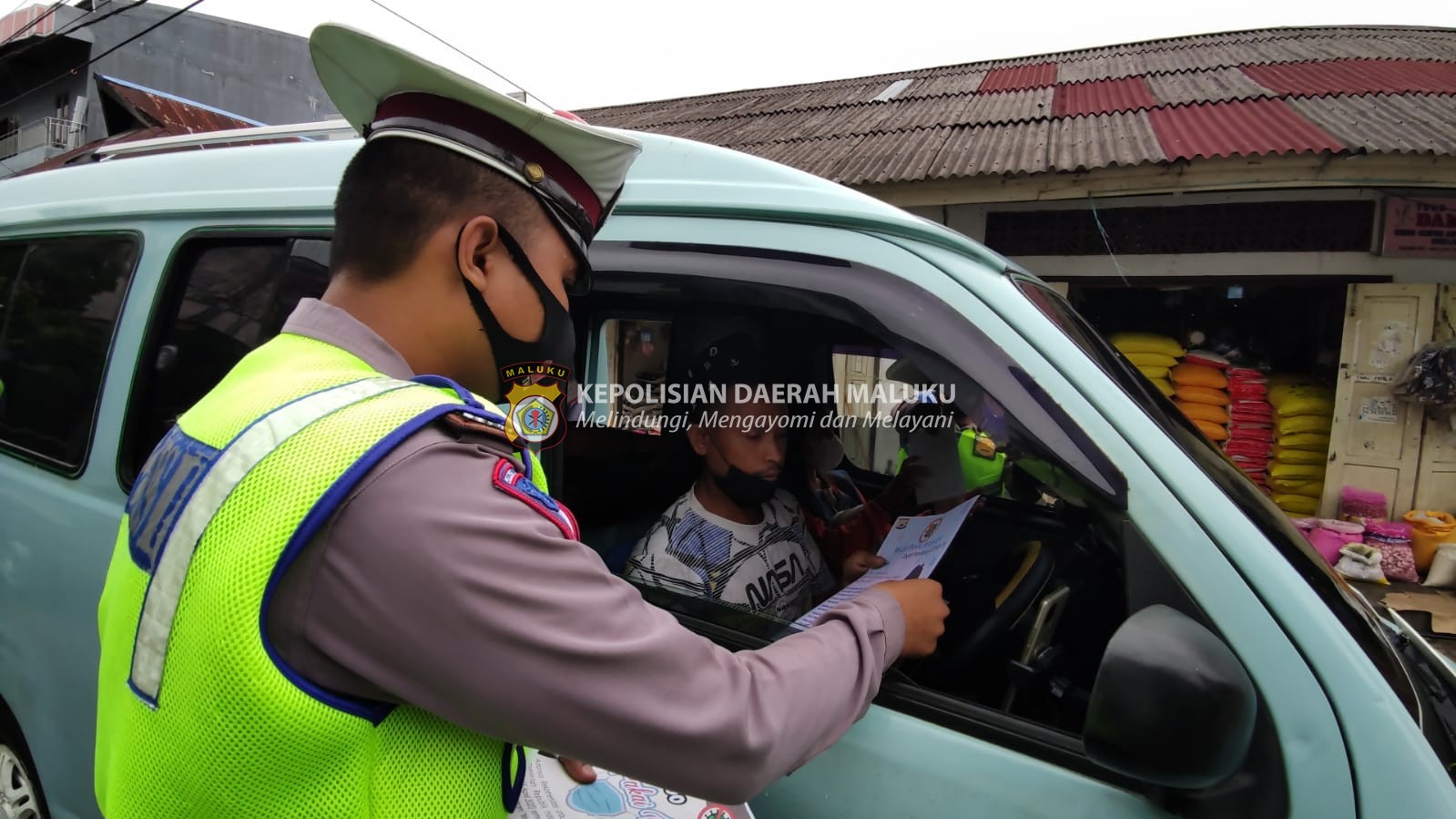 Giat Ops Patuh Polres Kep. Tanimbar hari kedua, Satgas Preventif kembali tegur 5 Pelanggar secara hukum