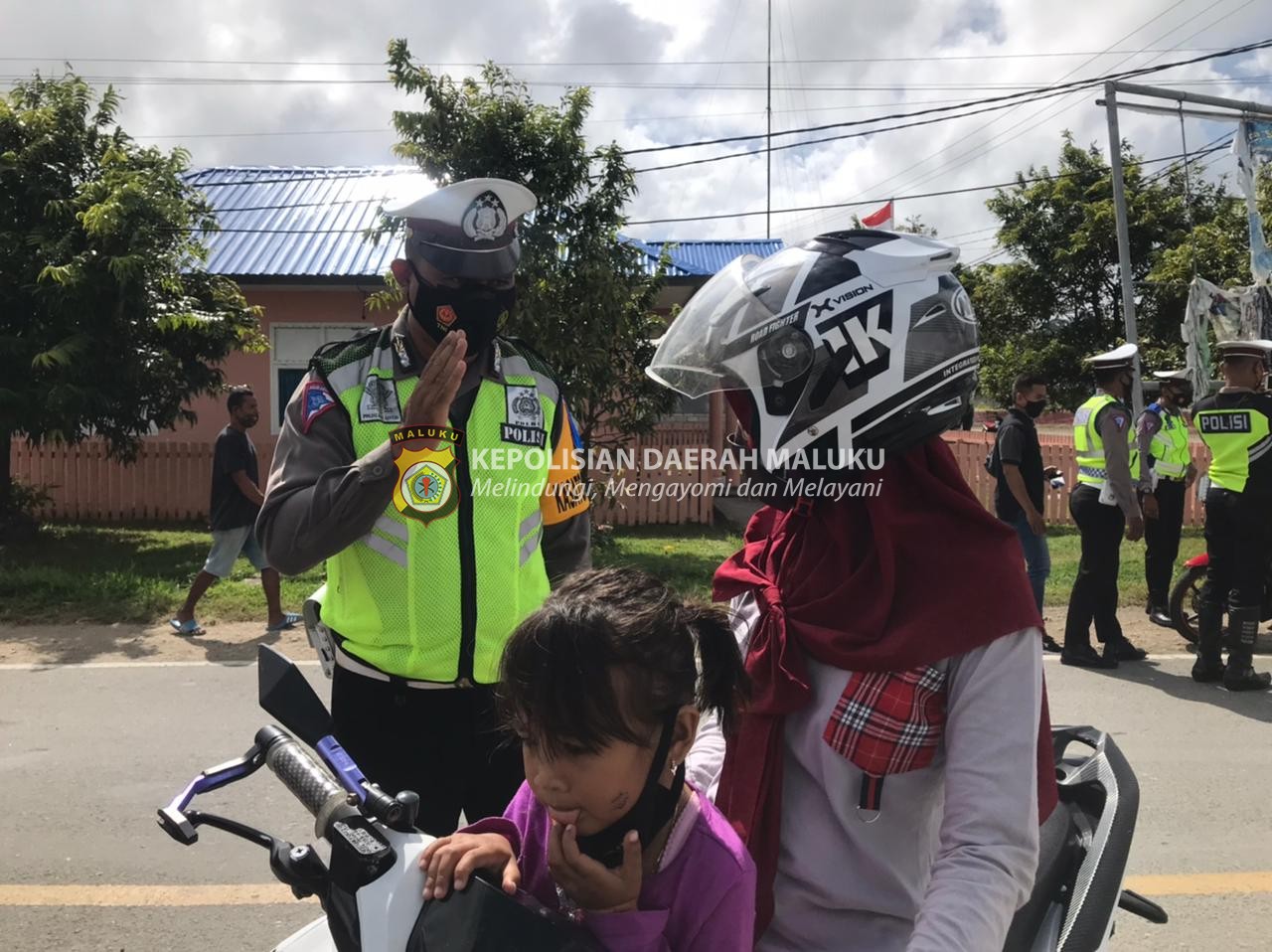 Giat Ops Patuh Siwalima hari kelima Polres Kep. Tanimbar, Satgas Preventif tetap utamakan tindakan Pencegahan