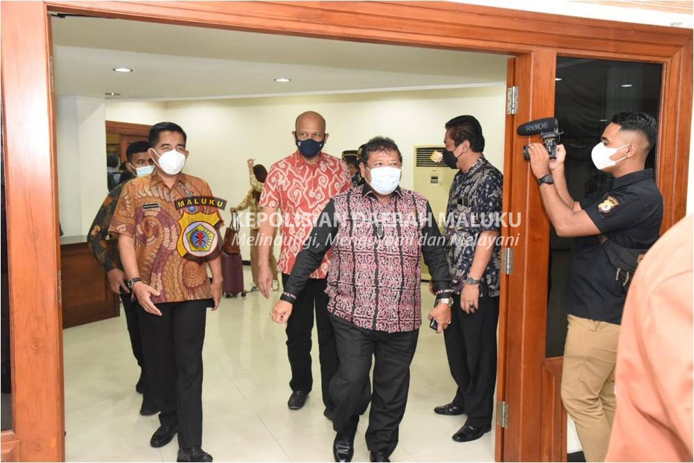 Komisi III DPR RI Kembali ke Jakarta, Diantar Kapolda Maluku