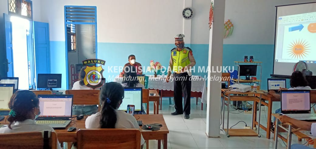 Police Goes Toh School Kamseltibcar Lantas Polres Tual