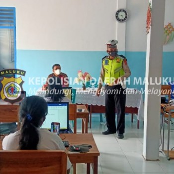 Police Goes Toh School Kamseltibcar Lantas Polres Tual