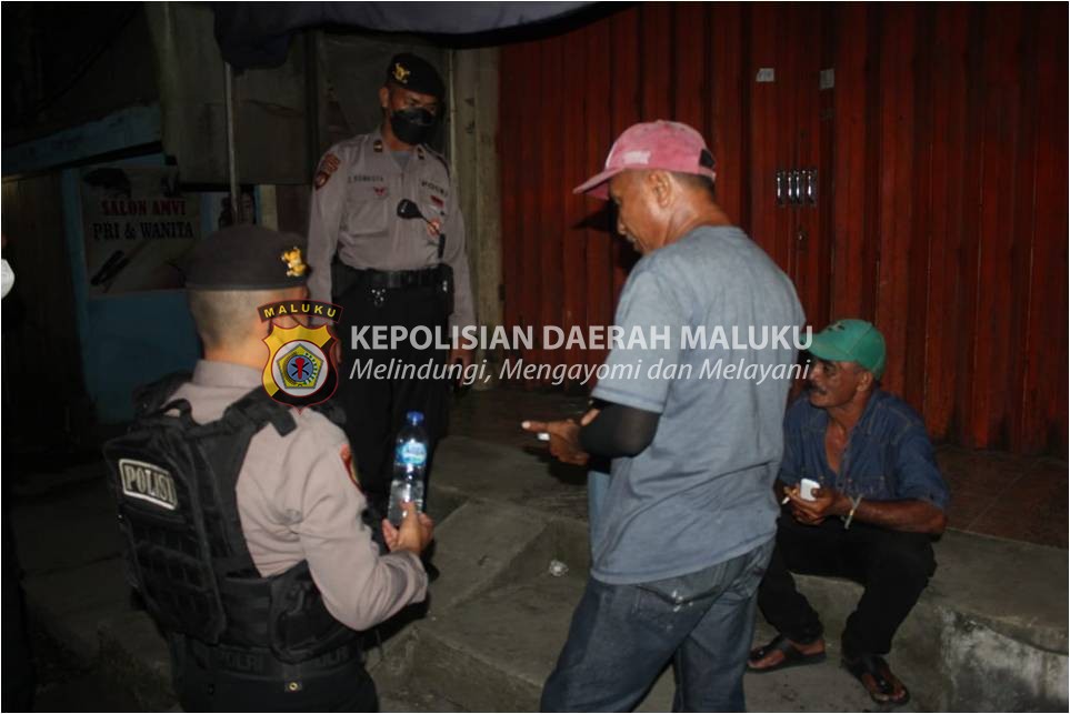 Belasan Pemuda Mabuk Terjaring Operasi Pekat Siwalima Polda Maluku