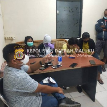 Lima Pasangan Bukan Suami Istri Kembali Diamankan Polda Maluku