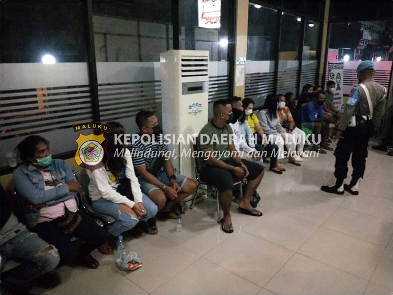 Lagi, Puluhan Pasangan Bukan Suami Istri Diamankan Polda Maluku
