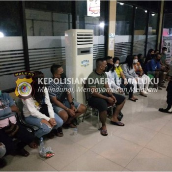 Lagi, Puluhan Pasangan Bukan Suami Istri Diamankan Polda Maluku