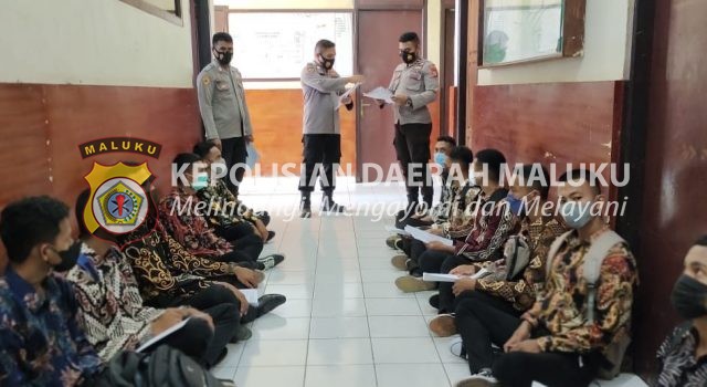 Penerimaan Rekpro Bintara Polri TA. 2022 Pabanrim III Polres Tanimbar memasuki hari kedelapan