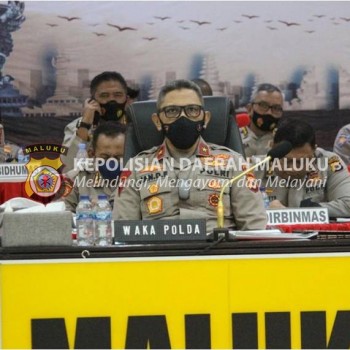 Apel Kasatwil Polri 2021 Diikuti Wakapolda Maluku, Ini Arahan Kapolri dan Presiden