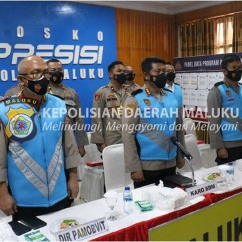 Empat Pamen Polda Maluku Ikut Sespimmen Polri 2022