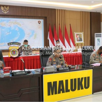 Wakapolda Maluku Minta Para Kapolres Tingkatkan Pelayanan Vaksin Covid-19