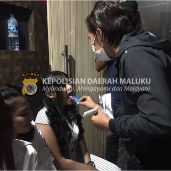 Polda Maluku Gelar Operasi Antik di Diskotik X Nine