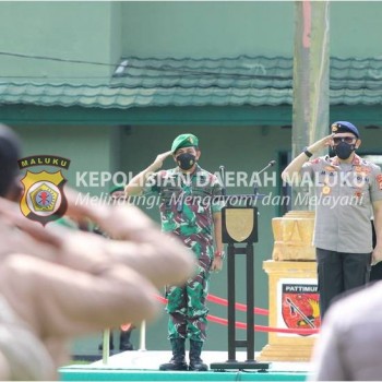 Kodam Pattimura - Polda Maluku Gelar Pendidikan dan Pelatihan Integrasi 2021