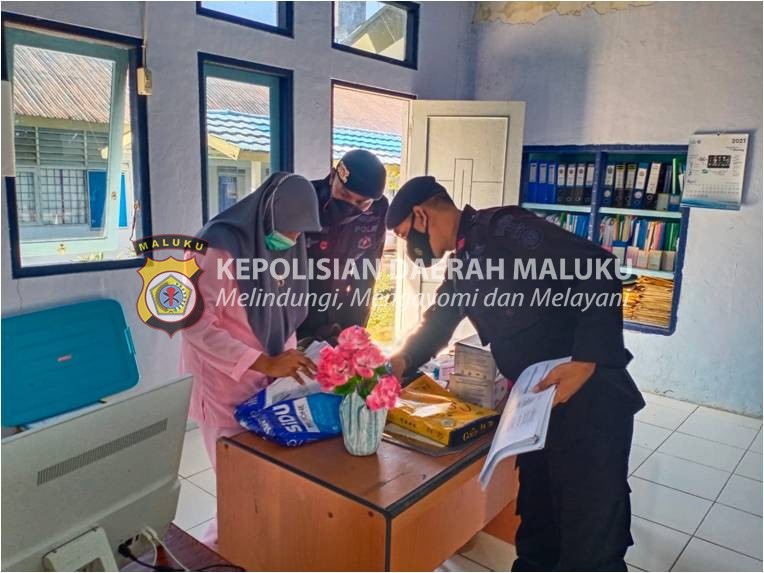 Kejar Target Vaksinasi, Brimob Kawal Dan Galakkan Akselerasi Percepatan Vaksinasi Covid-19