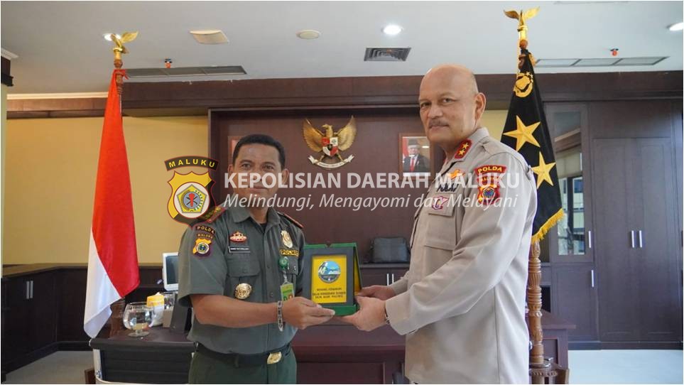 Kapolda Terima Kunjungan Silaturahmi Kepala BKSDA Maluku