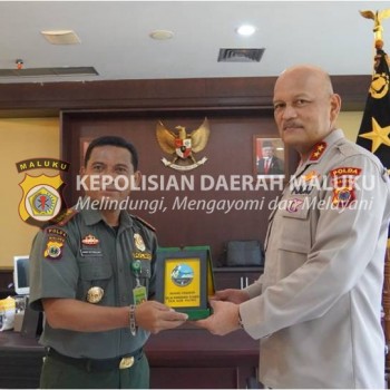 Kapolda Terima Kunjungan Silaturahmi Kepala BKSDA Maluku