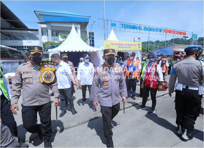 Tinjau Pelabuhan Merak, Kapolri Pastikan Prokes Agar Tak Ada Lonjakan Pasca-Nataru