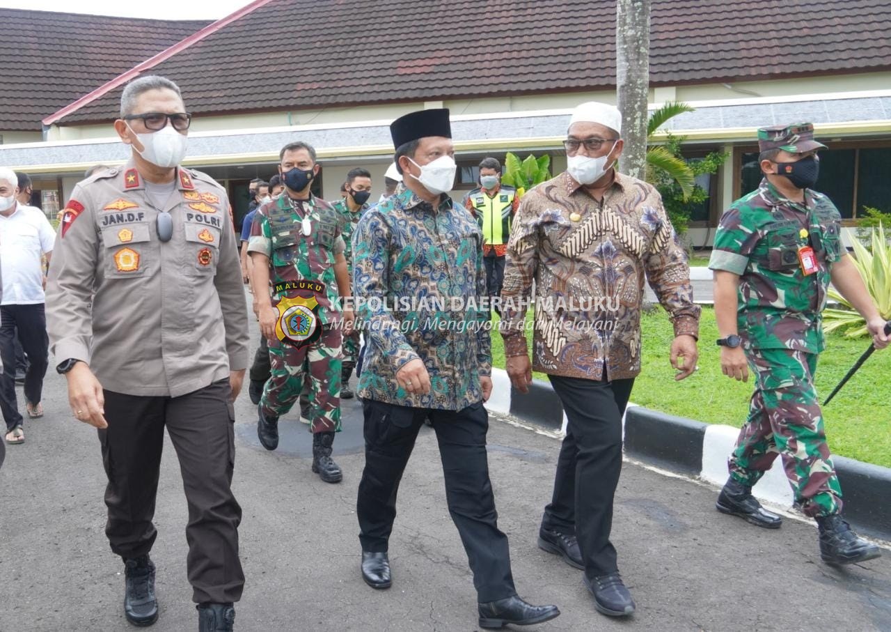 Usai Kunker di Ambon Mendagri Kembali ke Jakarta