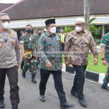 Usai Kunker di Ambon Mendagri Kembali ke Jakarta