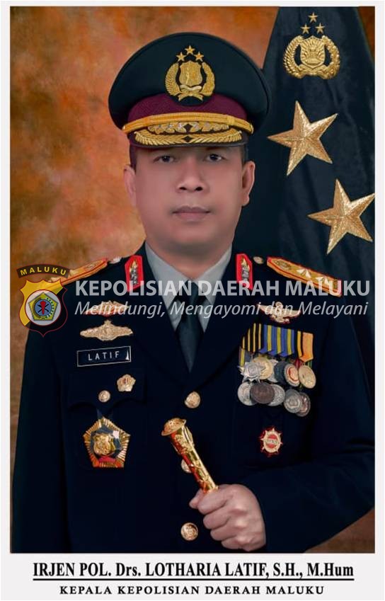 Kapolda Maluku Irjen Pol Lotharia Latif Raih Bintang Bhayangkara Pratama