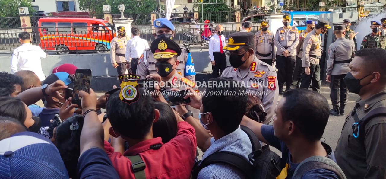 Kapolda Maluku yang Baru Minta Dukungan Media