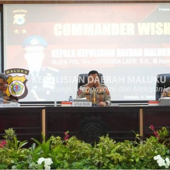 Pimpin Commander Wish, Ini Penekanan Kapolda untuk PJU dan Kapolres Jajaran