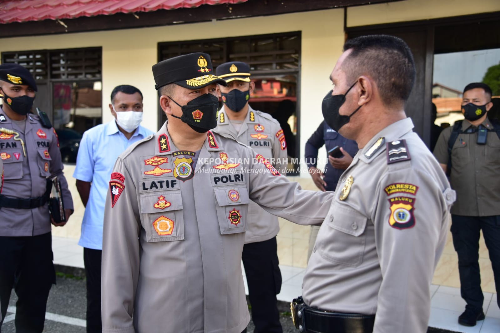 Kunjungi Polresta Ambon, Kapolda Minta Pelayanan Publik yang Prima