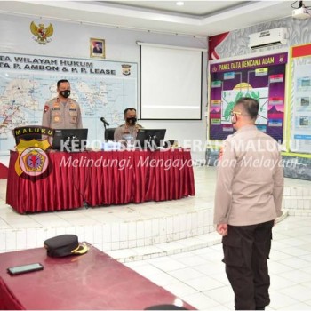 Ini Arahan Kapolda untuk Kabag, Kasat dan Kapolsek Jajaran Polresta Ambon