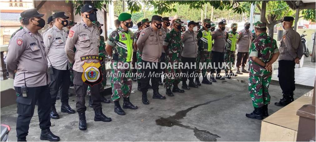 Apel Sinergitas TNI Polri di Mapolsek Nusaniwe Ambon