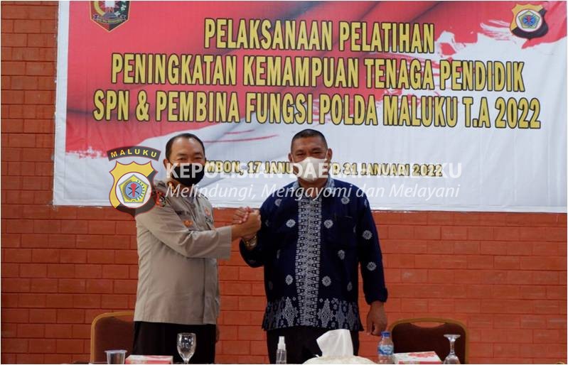 SPN Polda Maluku Gelar Dikbangspes Gadik, Kolaborasi dengan Unpatti dan IAIN Ambon