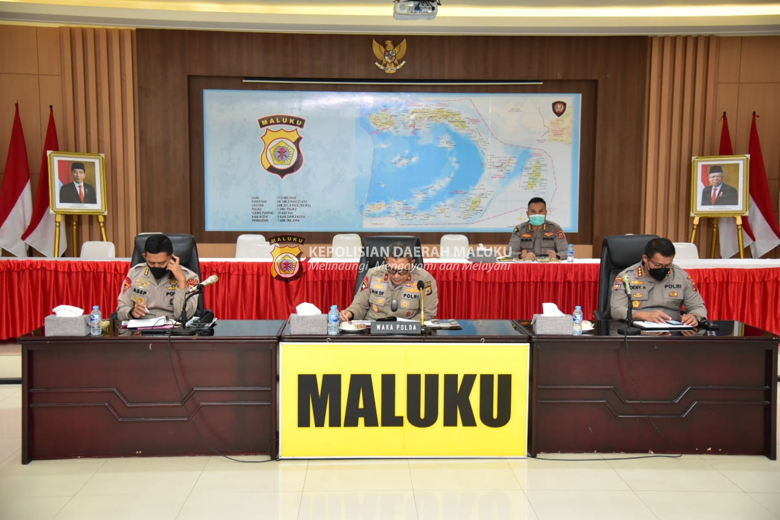 Wakapolda Maluku Minta Data Masalah Krusial Penghambat Target Vaksinasi