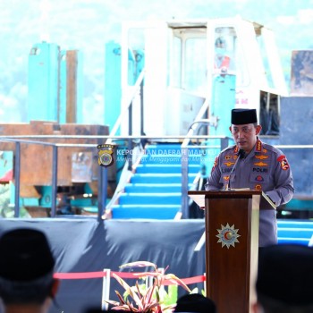 Hadiri Ground Breaking RS Muhammadiyah, Kapolri Dukung Penuh Program Kesehatan dan Pendidikan Masyarakat