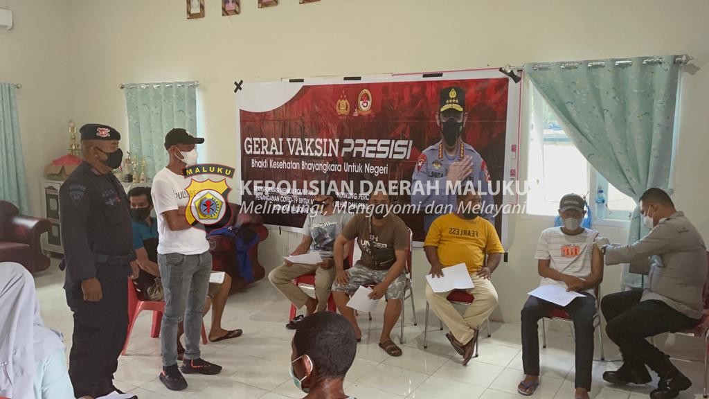 Akselerasi Vaksinasi Covid-19 di Wilayah Kabupaten Buru