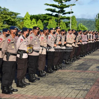 Dirbinmas Polda Maluku Minta Personil Perketat Prokes Antisipasi Omicron