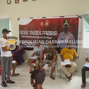 Akselerasi Vaksinasi Covid-19 di Wilayah Kabupaten Buru