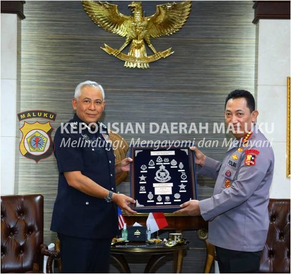 Bertemu Kepala Kepolisian Malaysia, Kapolri Bahas PMI Ilegal Hingga Penanganan Covid-19