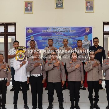 Tekan Pelanggaran, Polres SBB Siap Gelar Operasi Patuh Salawaku